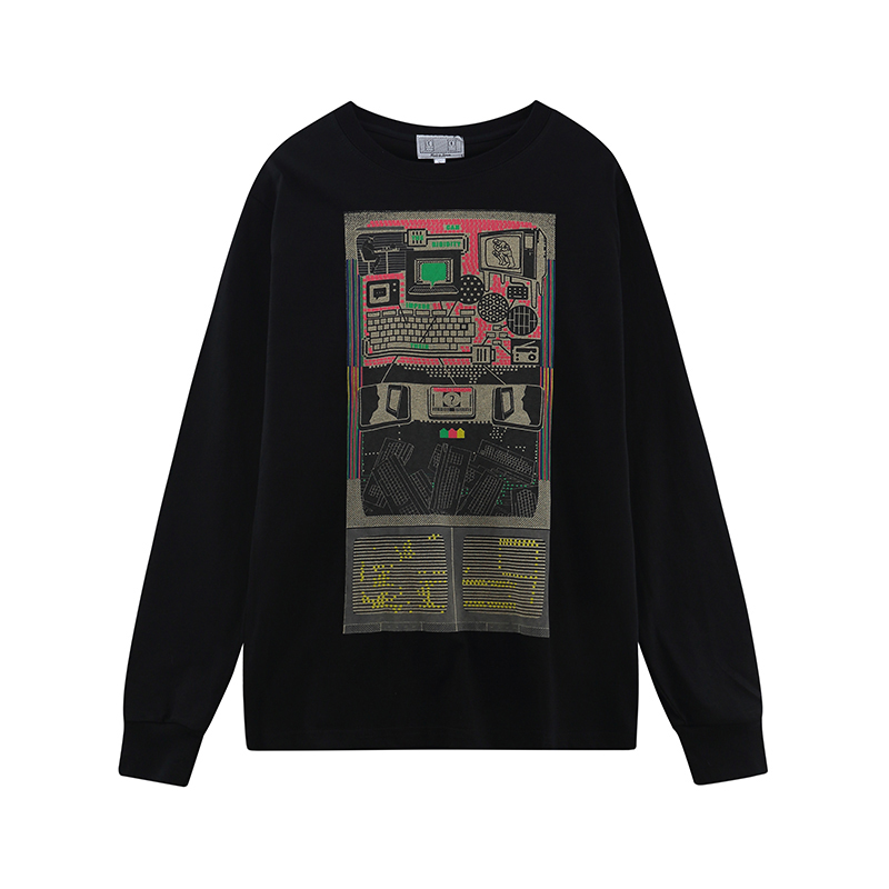 Japanese Brand Streetwear Vintage - 2026 Streetwear Marke CE Langarm-Pullover mit