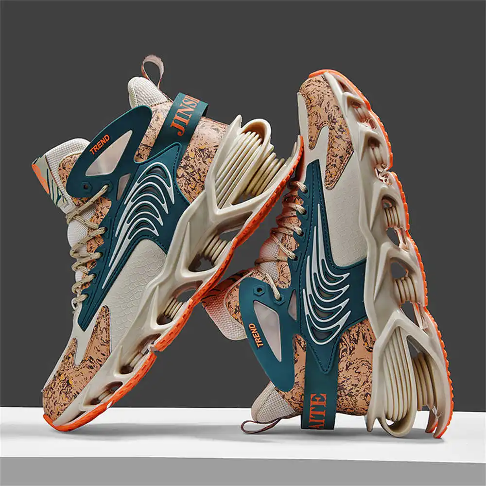 Streetwear Brand Red - Rutschfeste Mid-Kind-Laufschuhe, lässige blaue Schuhe für