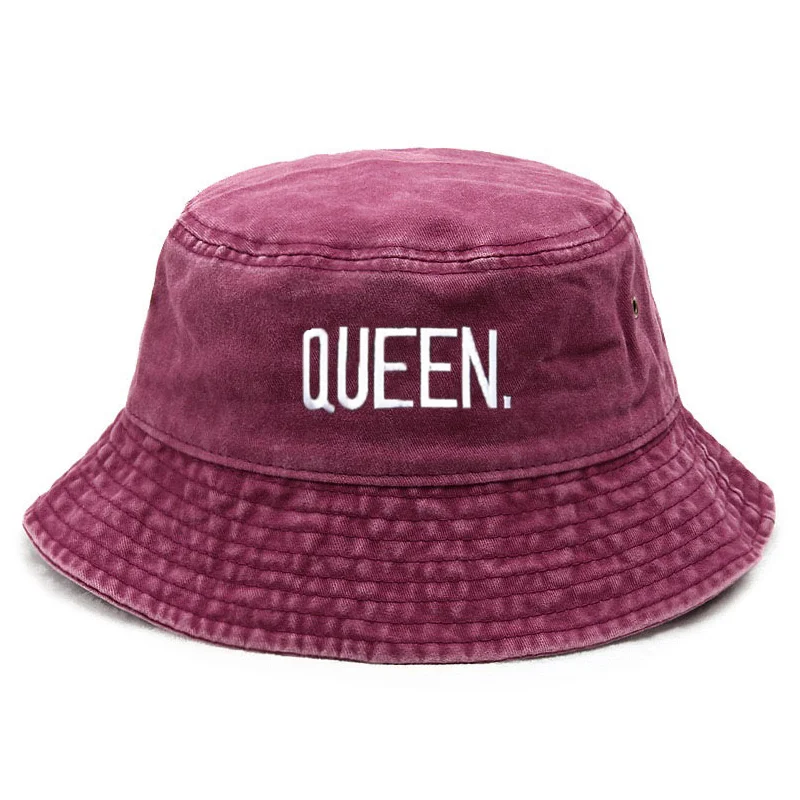 Streetwear Brand Hats - Anpassen Queen Washed Vintage Eimer Hut