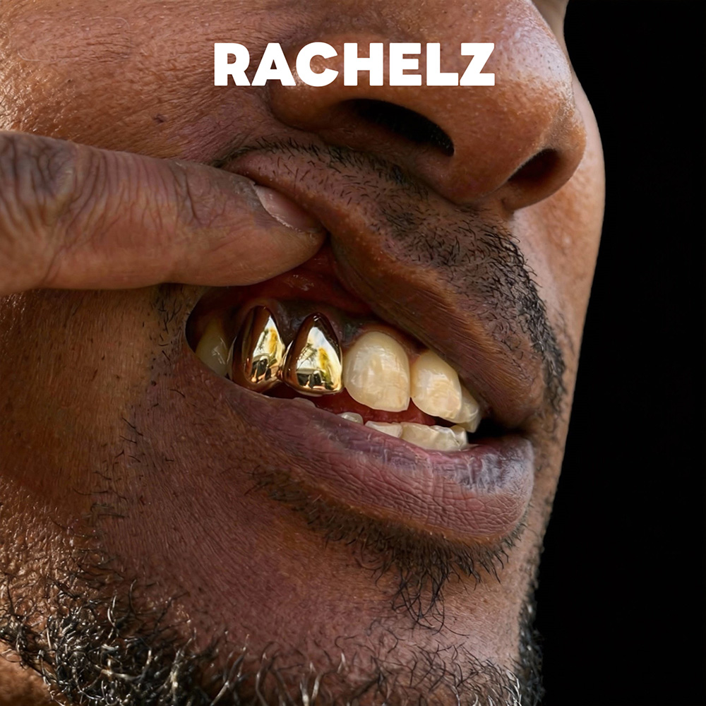 Streetwear Brand Hats - RACHELZ Einfache Doppel Hohlzähne Grillz Für