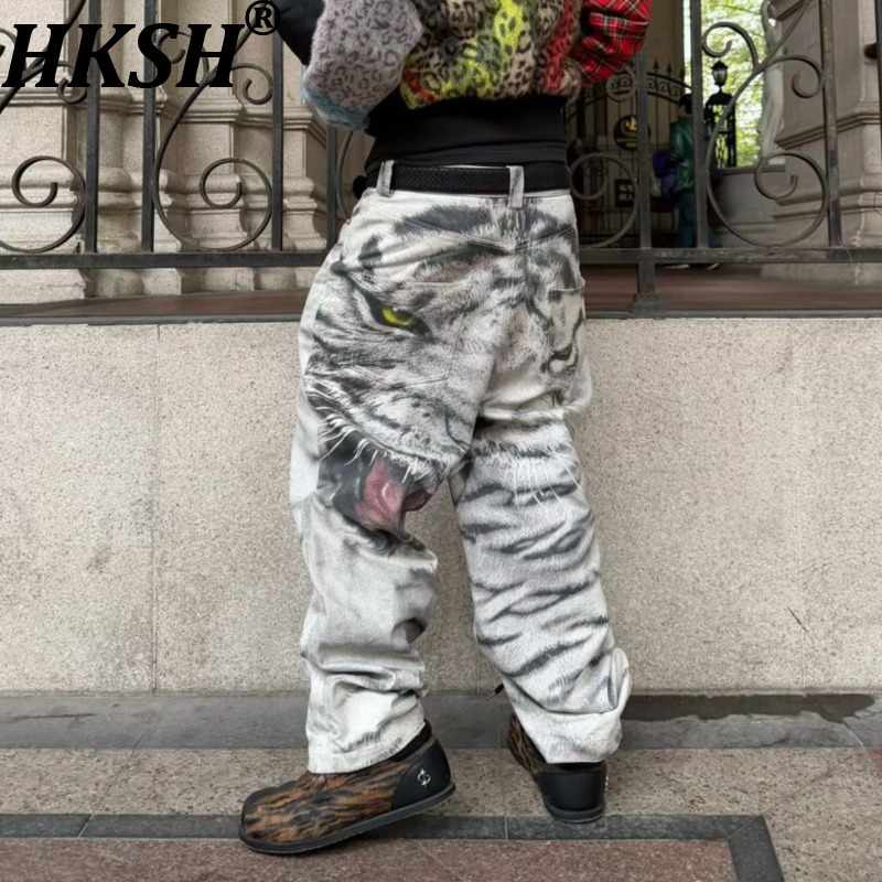 Streetwear Brand Designs - HKSH Frühling Herbst Neue Herren High-Street-Hose