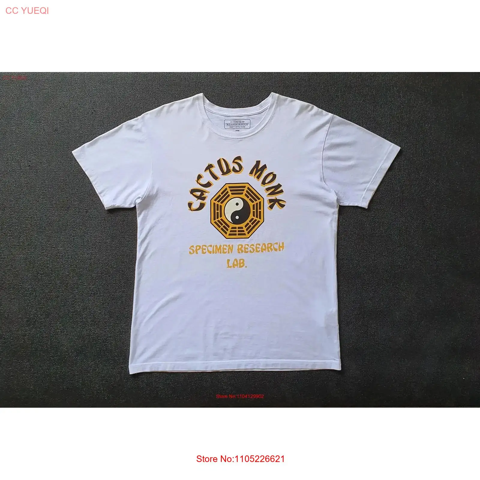 Japanese Brand Streetwear Vintage - NEIGHBORHOOD NBHD Japan Cactus Monk T-Shirt