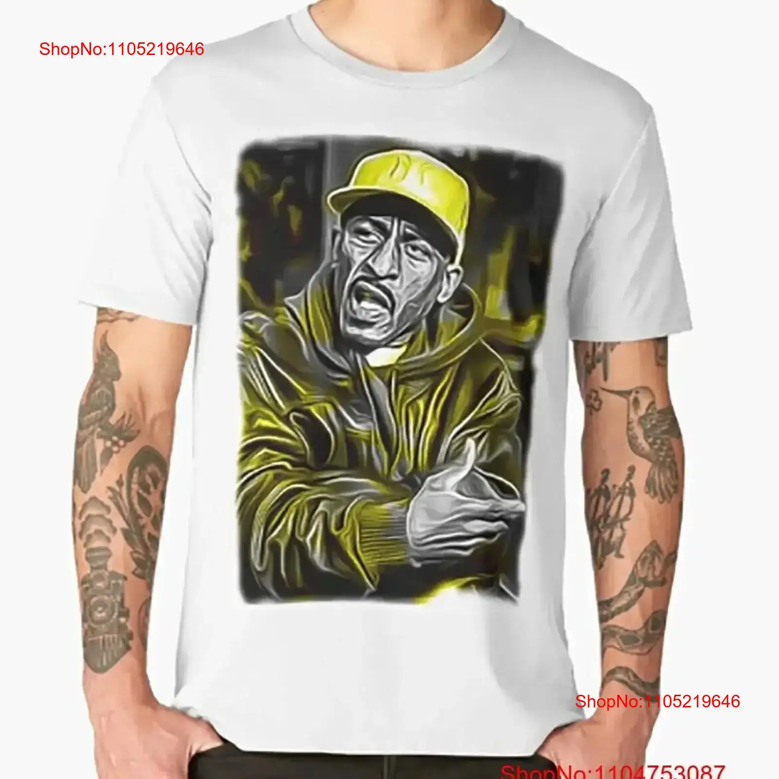 Streetwear Brand T Shirt - Rakim T-Shirt Rapper Classic Rap Hip