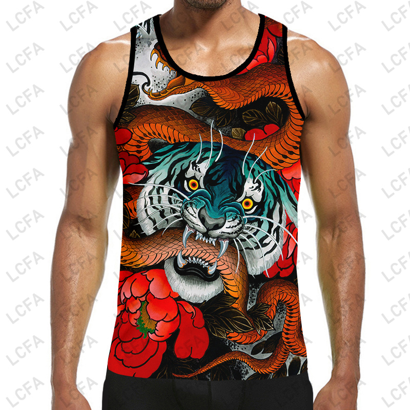 Streetwear Brand Red - Lcfa Marke 3d gedruckt rote Schlange