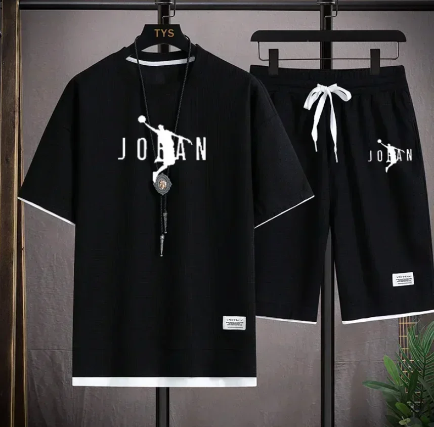 Streetwear Brand Designs - 2026 Herren Sommer 2-teiliges Set: Modisches
