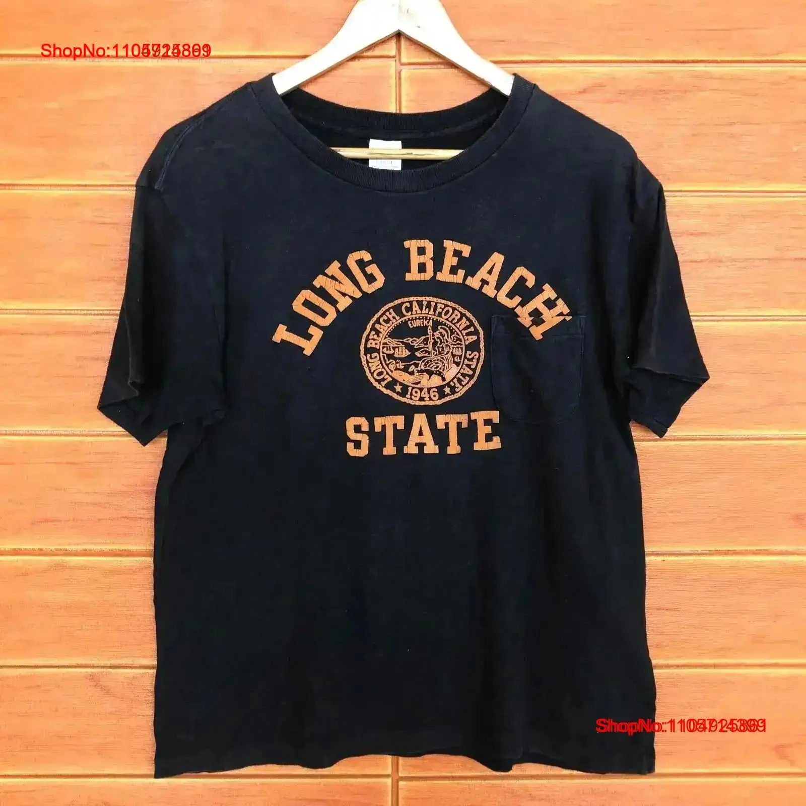 Japanese Brand Streetwear Vintage - Vintage Long Beach California State Cheswick