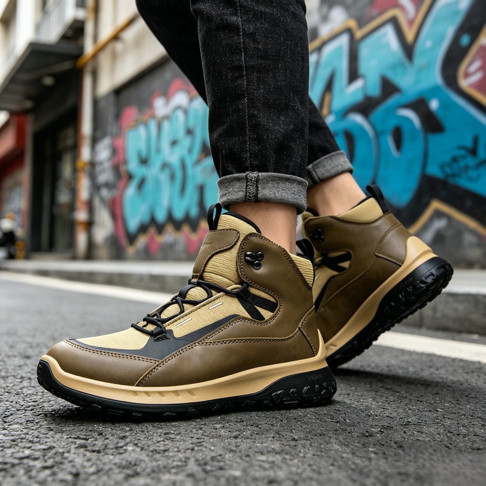 High-Top Lederschuhe für Herre – Streetwear Brand Designs Bewertung und Preis