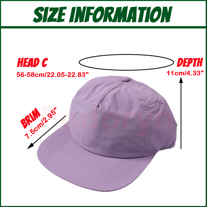 Fedoryn Baseballkappen mit ind – Streetwear Brand Hats Bewertung und Preis