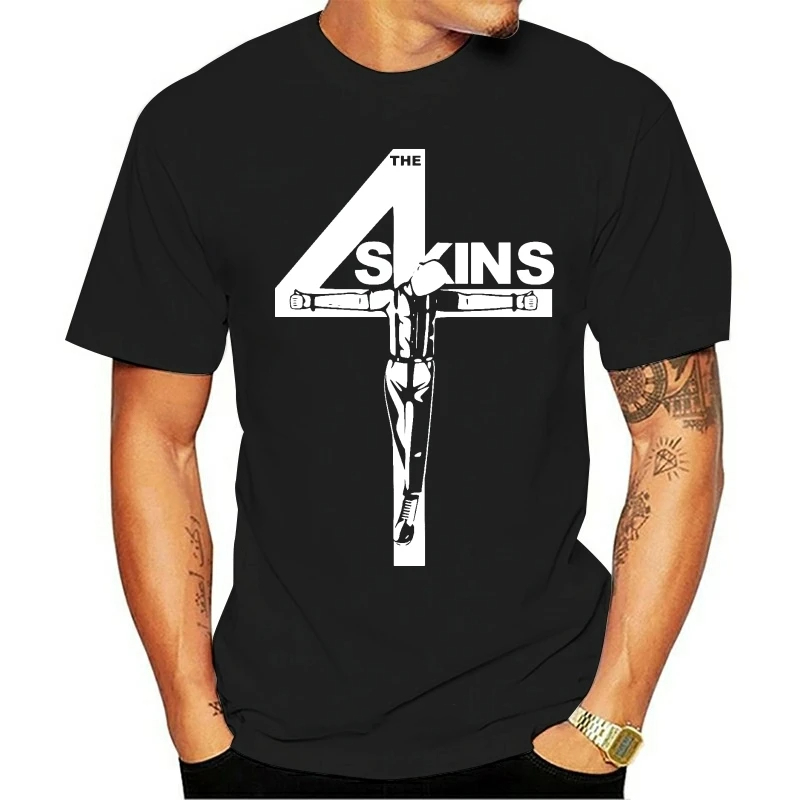 Die 4 Skins oi T-Shirt uk Punk – Streetwear Brands In Uk Bewertung und Preis