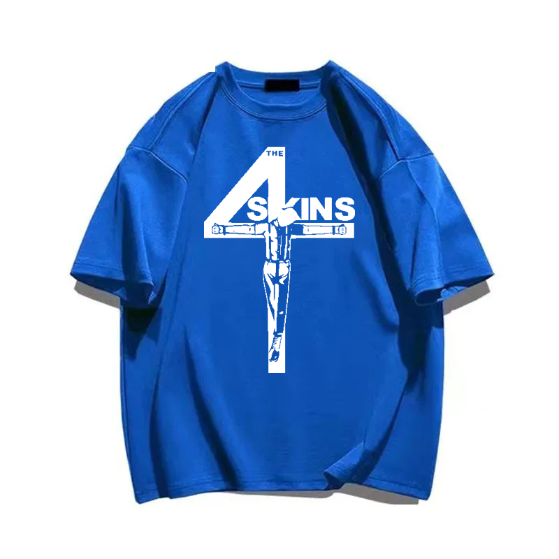 Die 4 Skins oi T-Shirt uk Punk – Streetwear Brands In Uk Bewertung und Preis