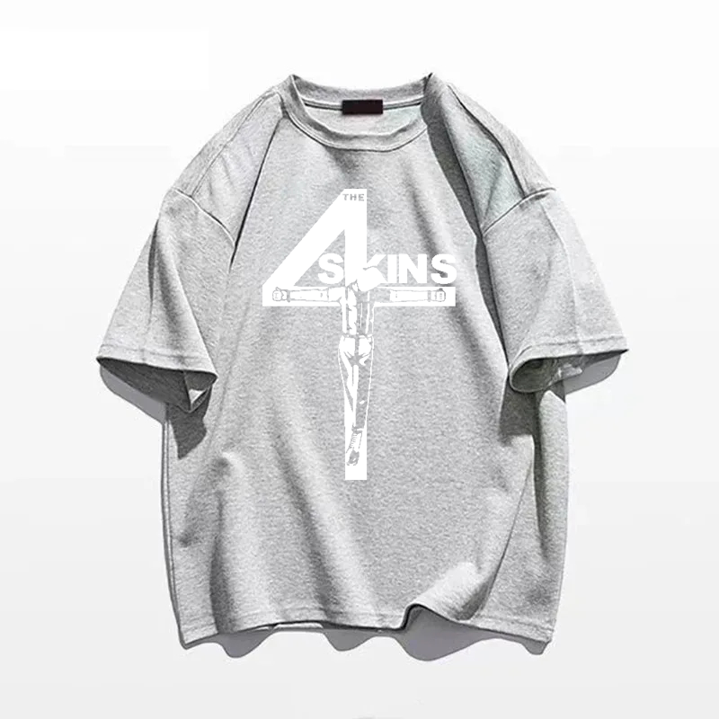 Die 4 Skins oi T-Shirt uk Punk – Streetwear Brands In Uk Bewertung und Preis