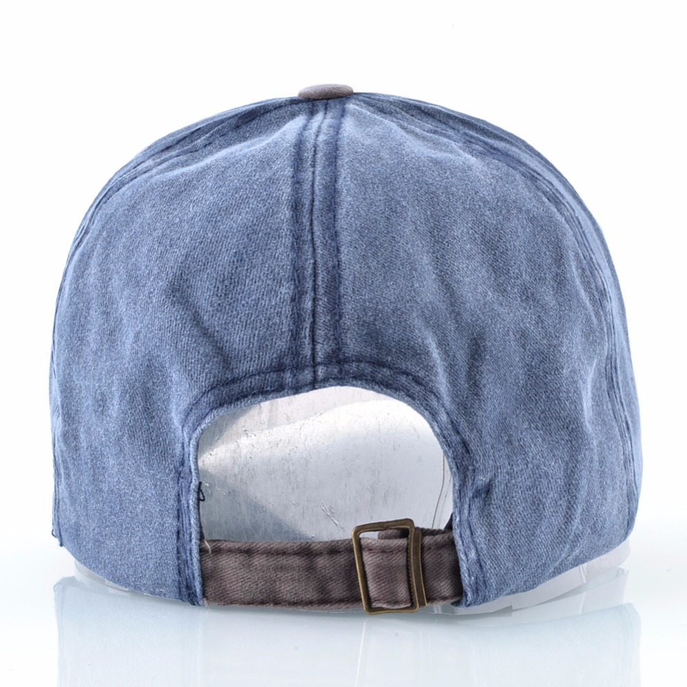Mode Gewaschen Denim Baseball  – Streetwear Brand With K Bewertung und Preis