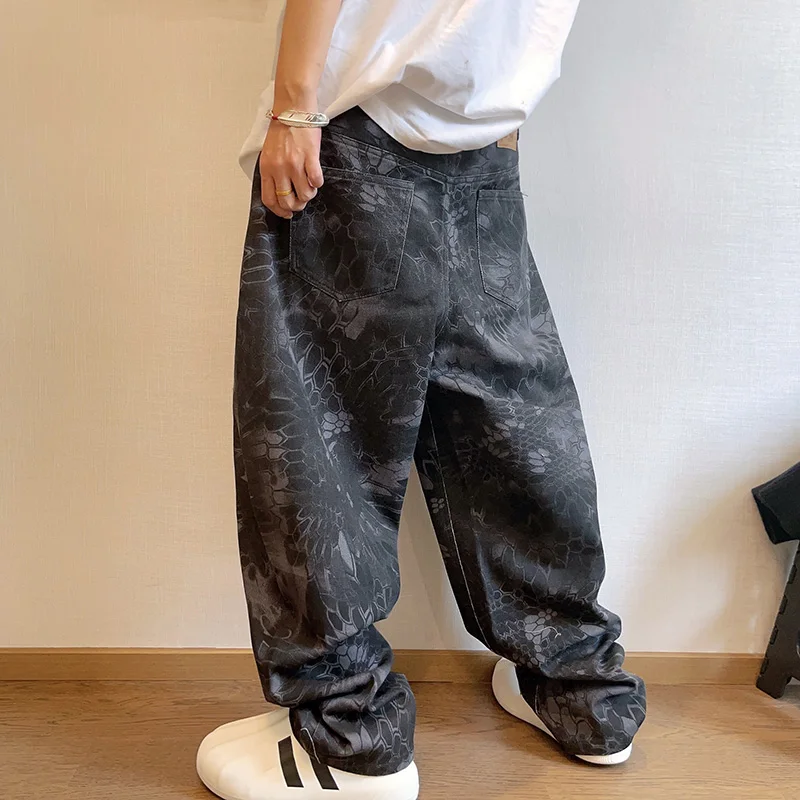 Neue Männer Chic Snake Print S – Streetwear Brand Graphic Designer Bewertung und Preis