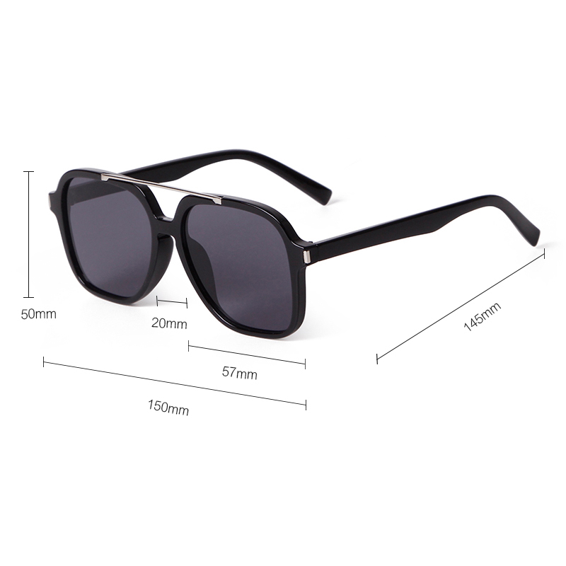 Modische Piloten-Sonnenbrille  – Streetwear Brand Designs Bewertung und Preis