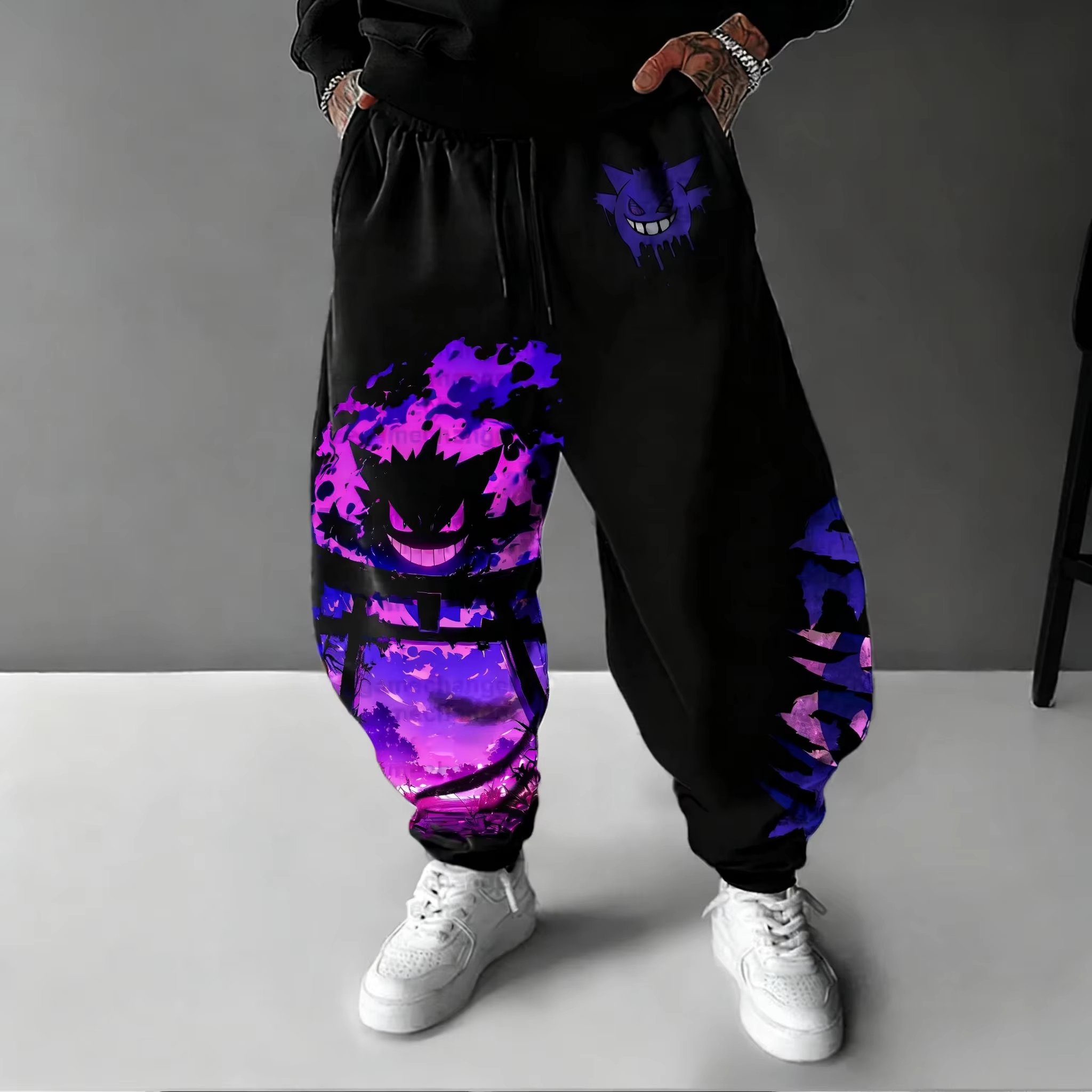 Y2K 2026 Pokemon Gengar Baumwo – Streetwear Brand Hats Bewertung und Preis