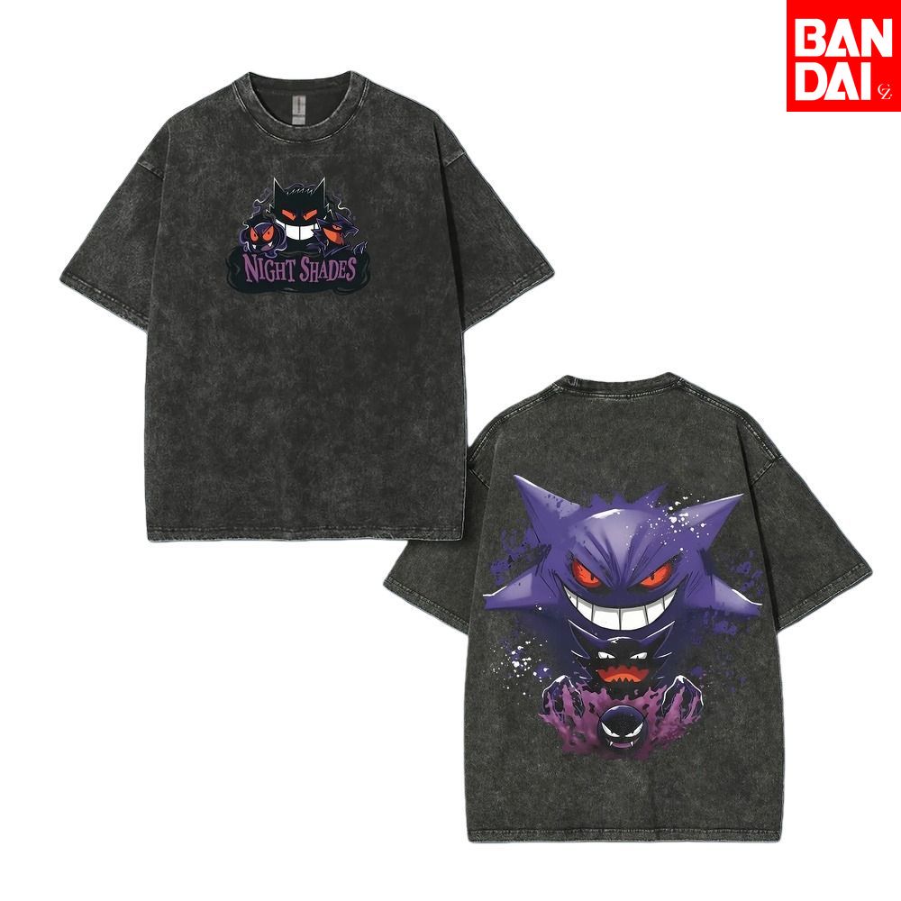 Pokemon Gastly Haunter Gengar  – Streetwear Brand T Shirt Bewertung und Preis