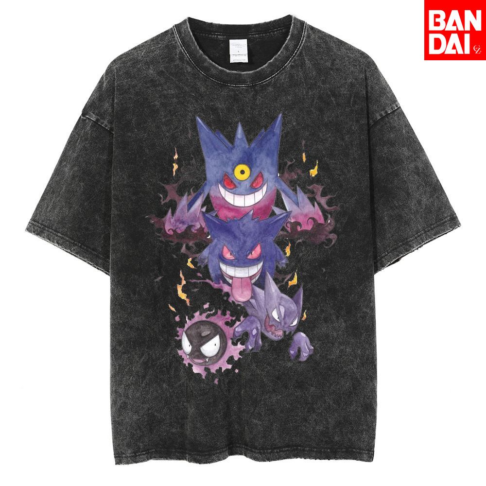 Pokemon Gastly Haunter Gengar  – Streetwear Brand T Shirt Bewertung und Preis