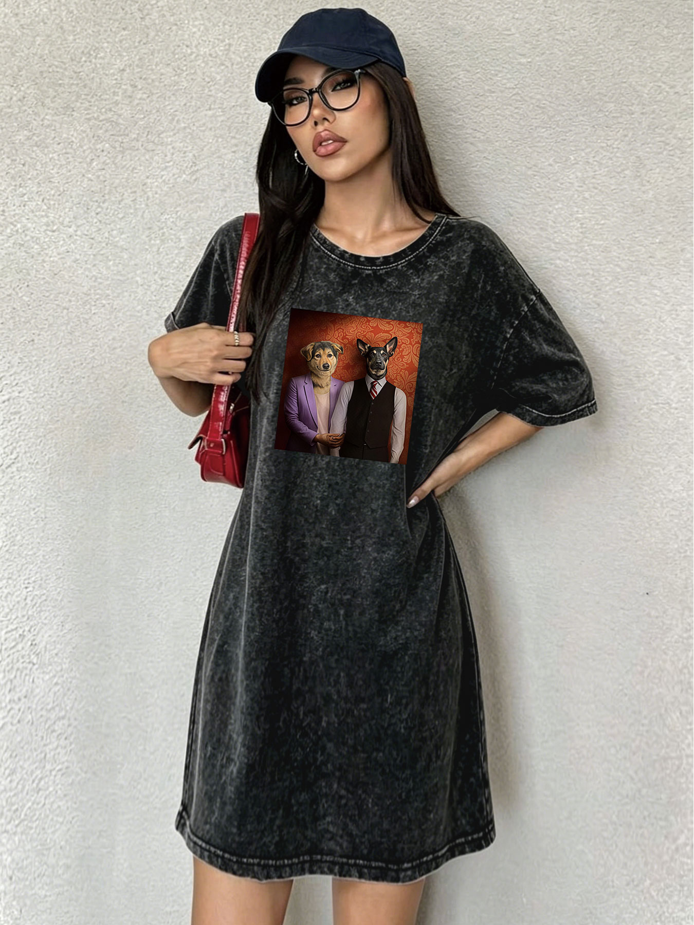 Vintage Washed Distressed T-Sh – Japanese Brand Streetwear Vintage Bewertung und Preis