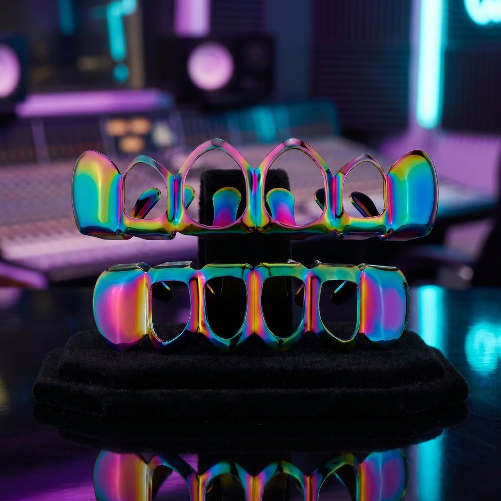 2er-Set Hip-Hop Dental Grills  – Streetwear Brand Hats Bewertung und Preis