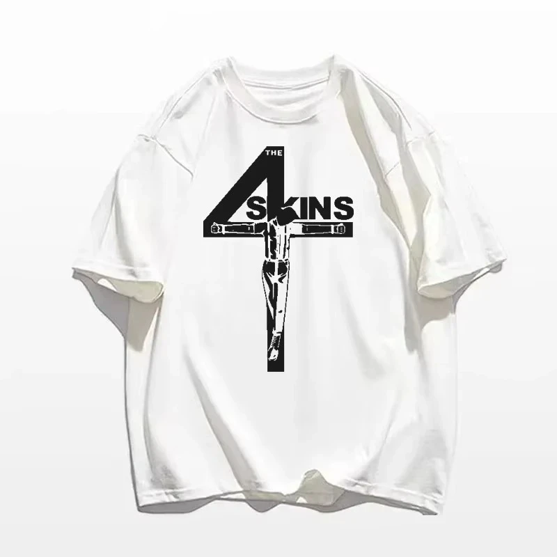 Die 4 Skins Oi T Hemd Uk Punk  – Streetwear Brands In Uk Bewertung und Preis